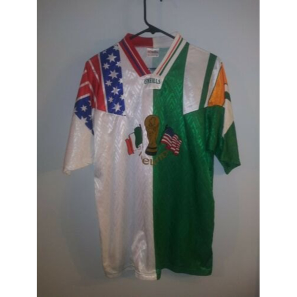 VTG O’NEILLS Men’s Jersey USA Ireland SZ Large V-Neck !RARE! ⚽️